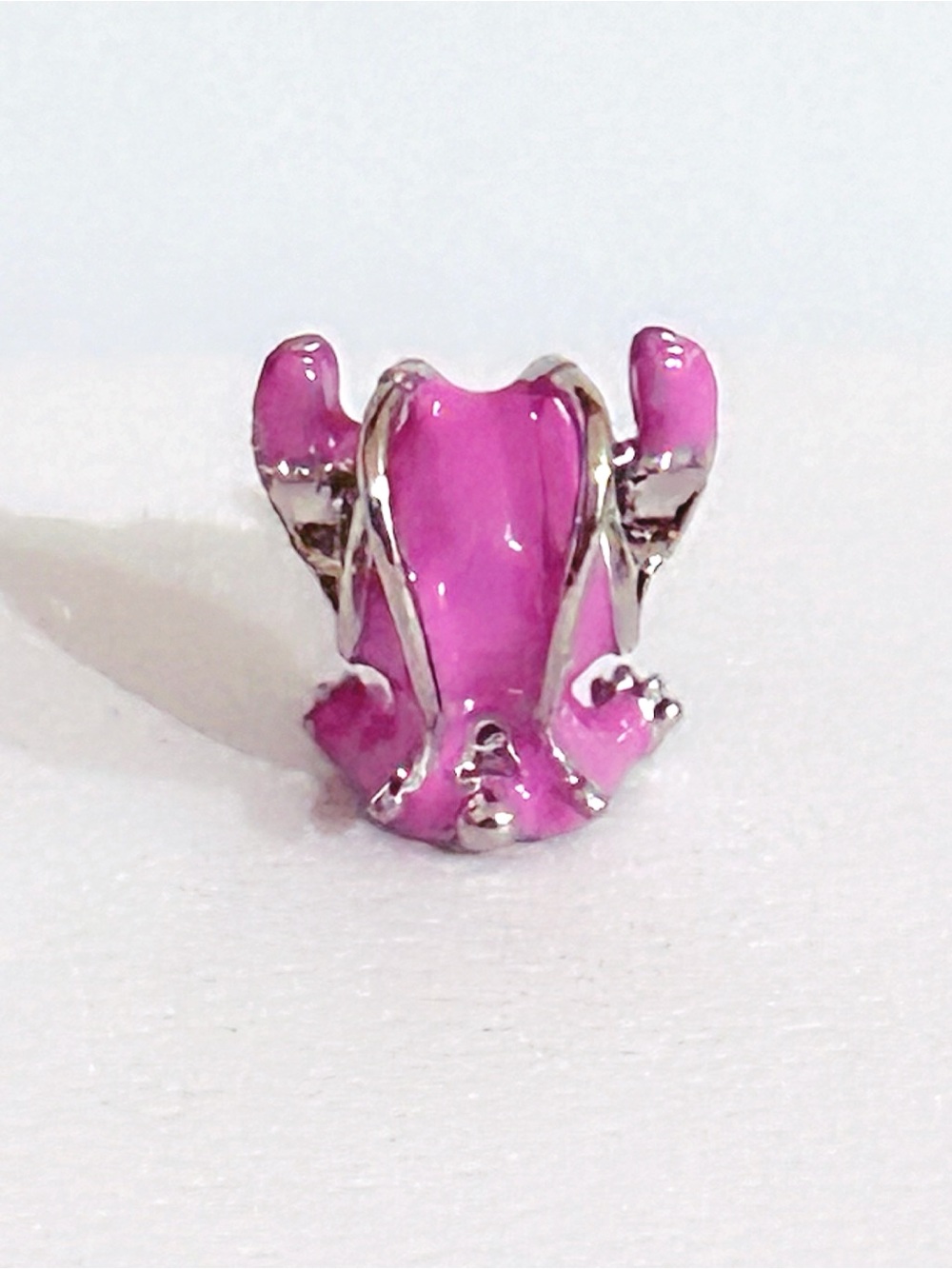 Silver Sanrio Disney Stitch Angel Charm - Picture 3 of 6